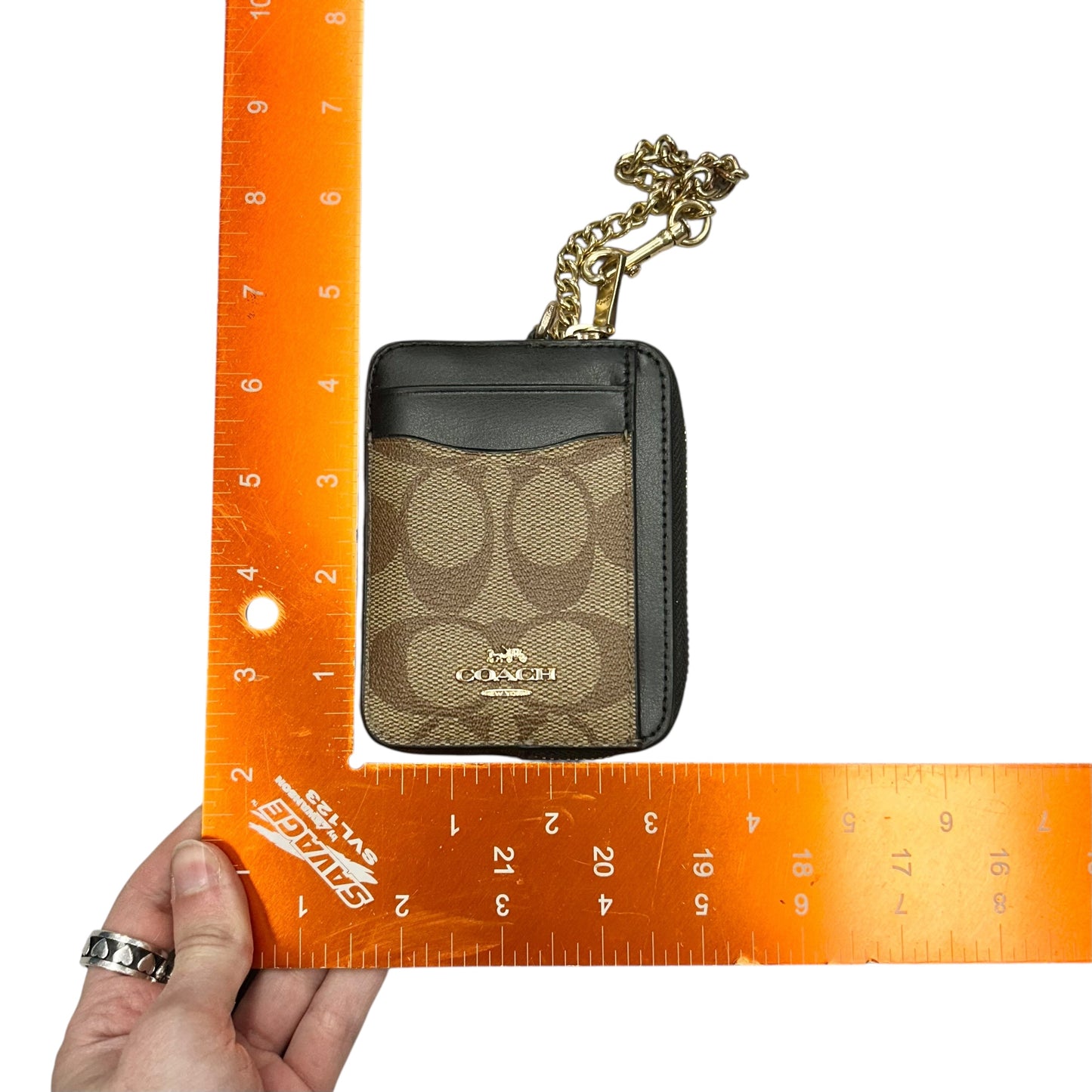 Wallet Designer By Coach, Size: Small