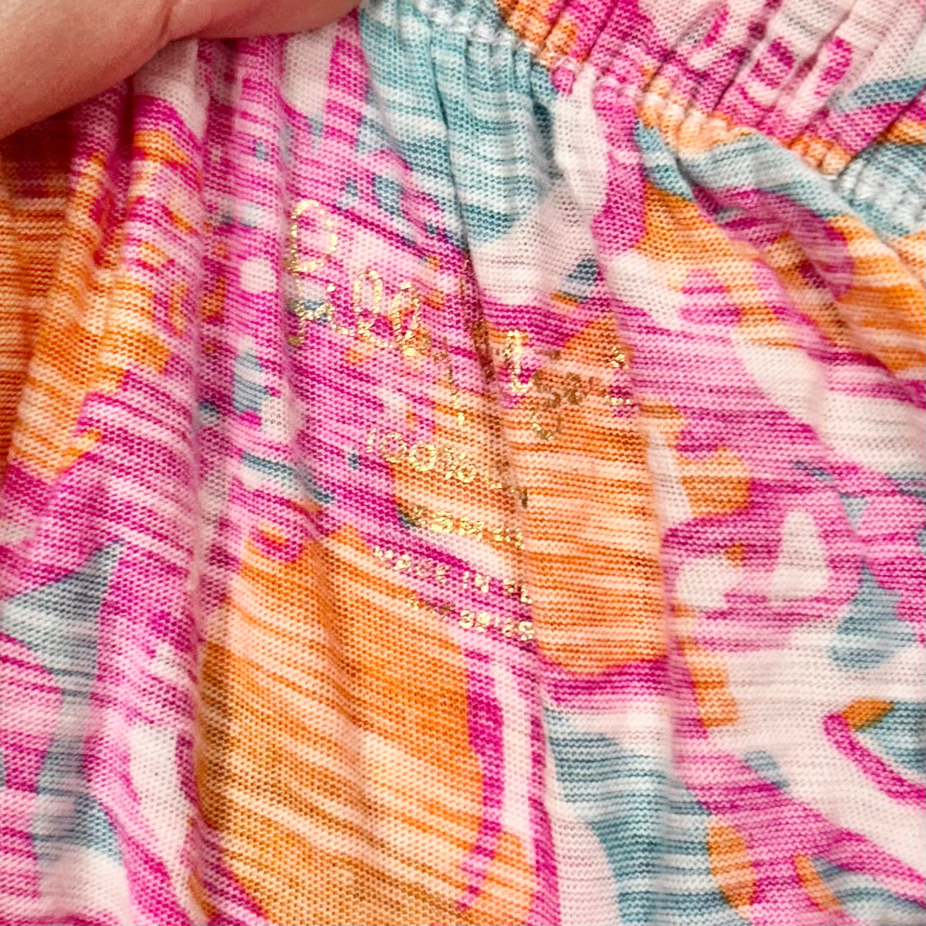 Top Sleeveless Designer By Lilly Pulitzer In Pink & White, Size: Xs