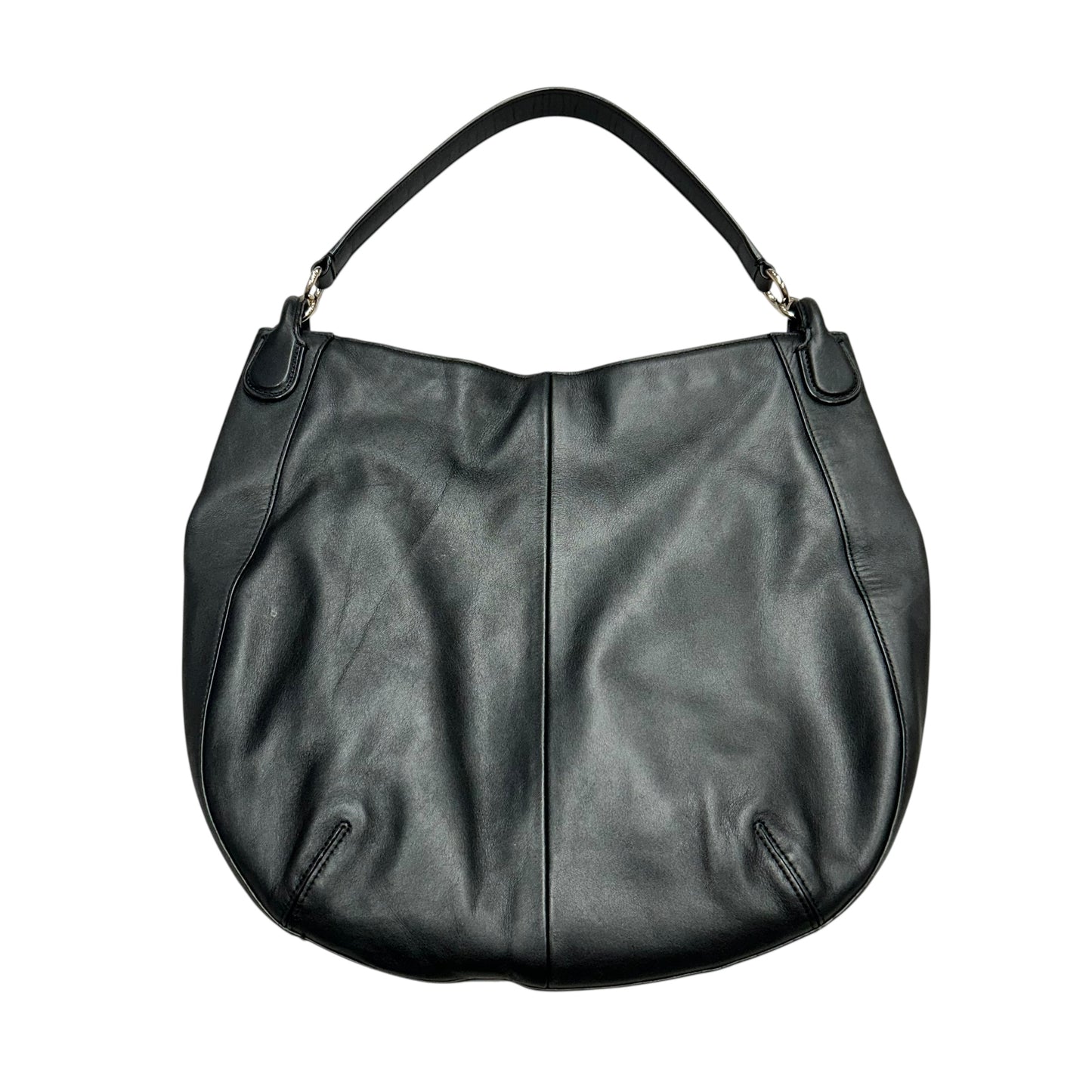 Handbag Designer by Coach In Black & Gold, Size: Large