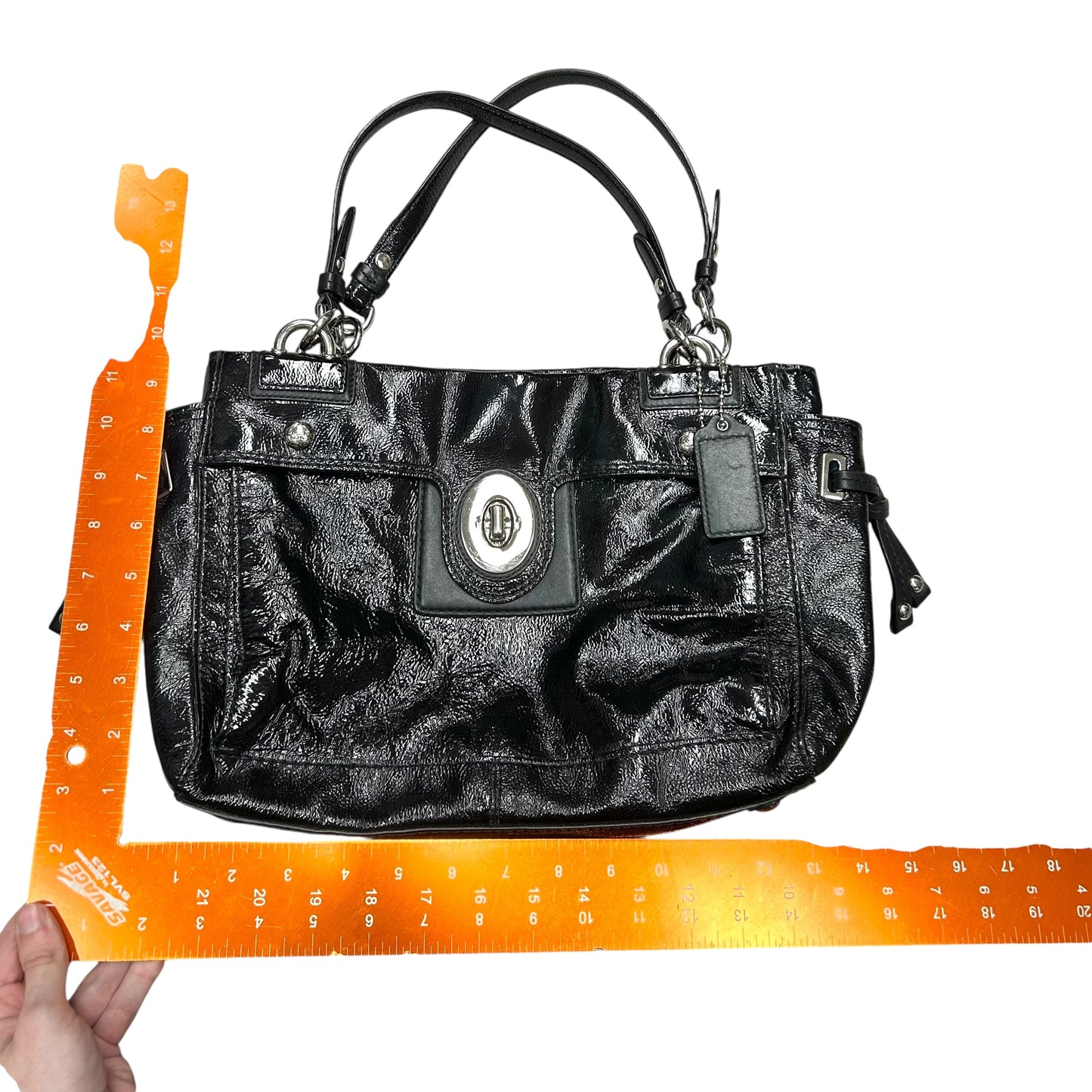 Handbag Designer By Coach, Size: Medium