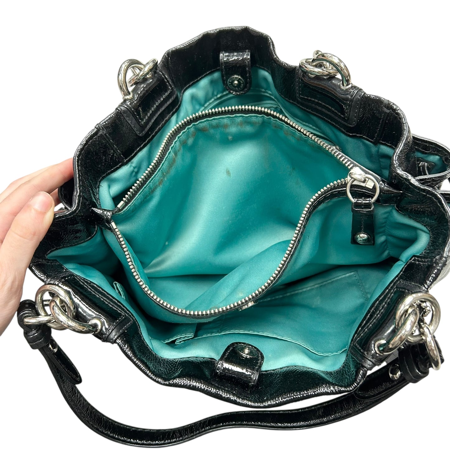 Handbag Designer By Coach, Size: Medium