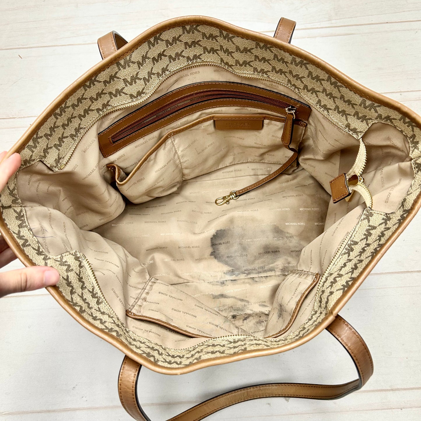 Tote Designer By Michael By Michael Kors, Size: Large