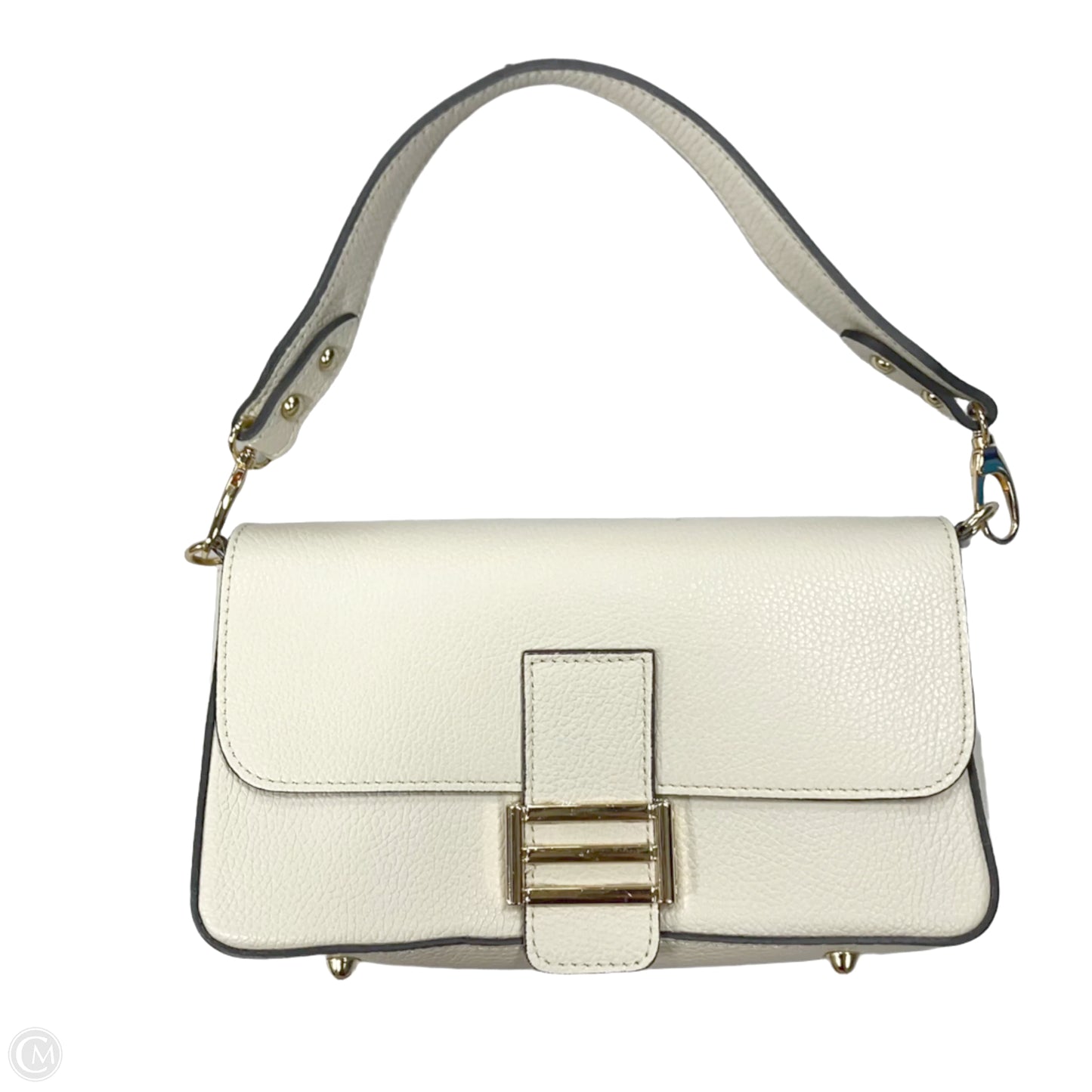 Handbag Leather By Divina Firenze, Size: Medium