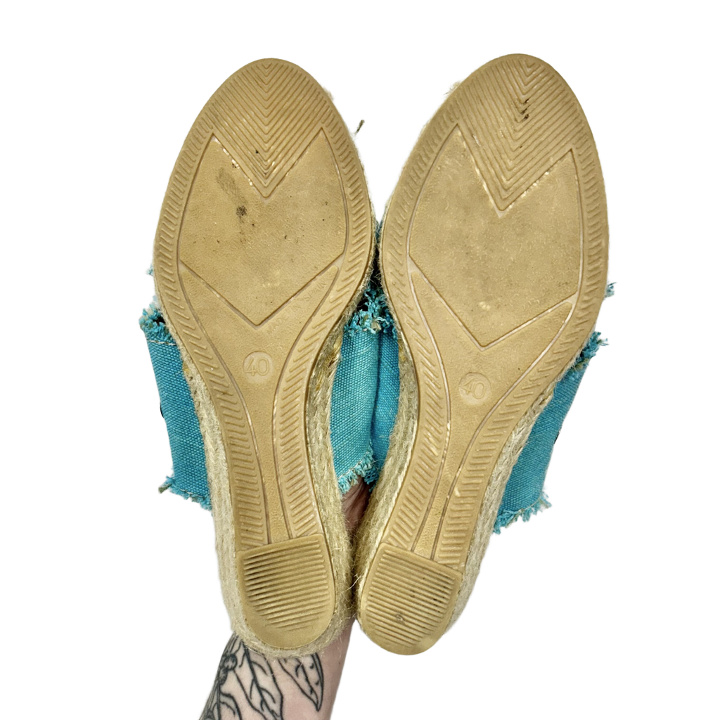 Shoes Heels Wedge By Anthropologie Size: 9