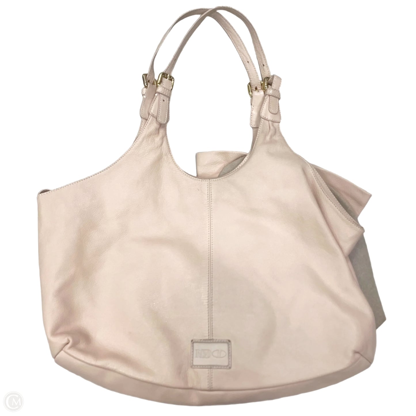Handbag Leather By Red V, Size: Medium