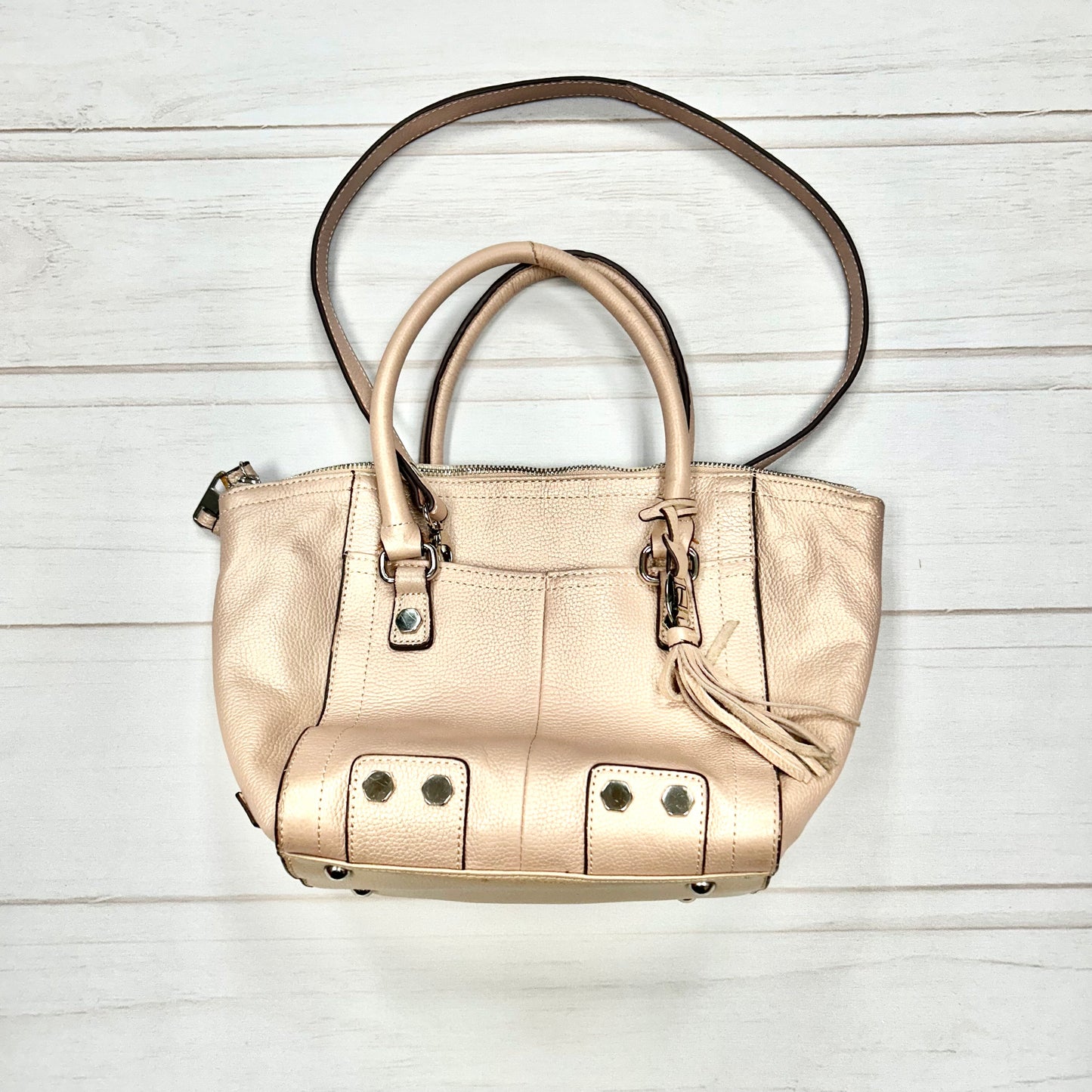 Crossbody Leather By Tignanello Purses Size: Medium