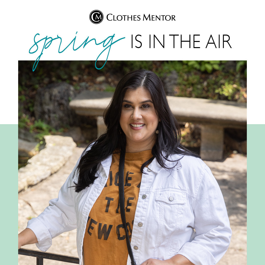 Spring is in the Air Casual Model Outside