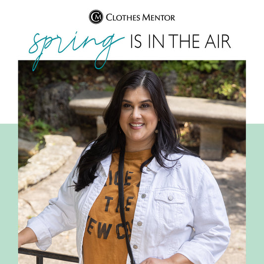 Spring is in the Air Casual Model Outside