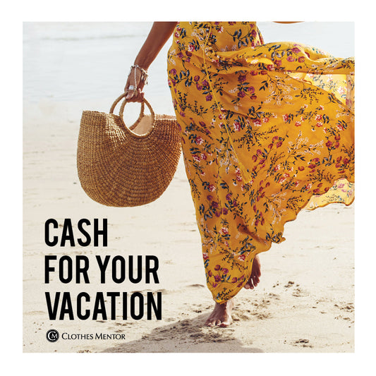 Dress and Handbag on a beach
