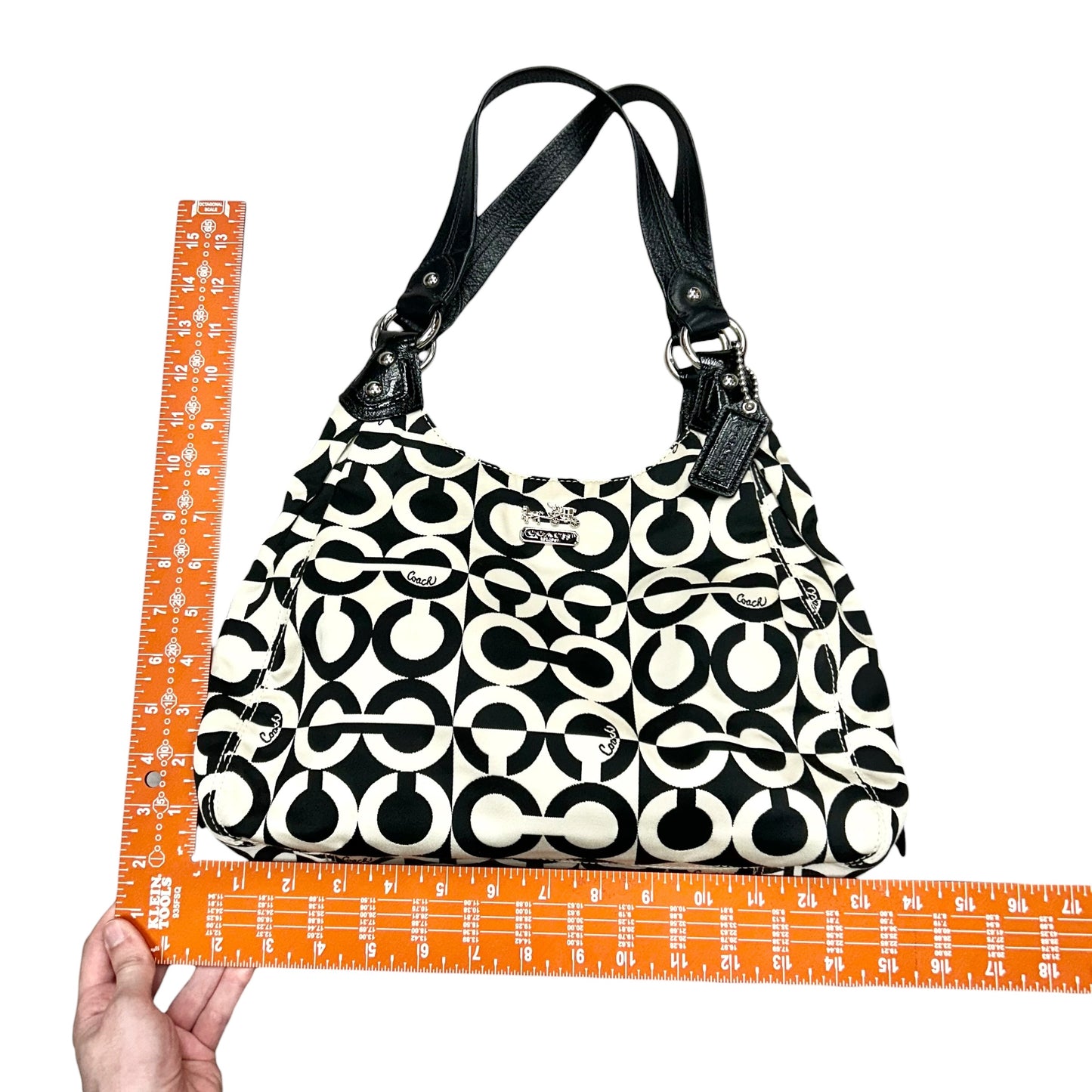 Handbag Designer By Coach, Size: Medium