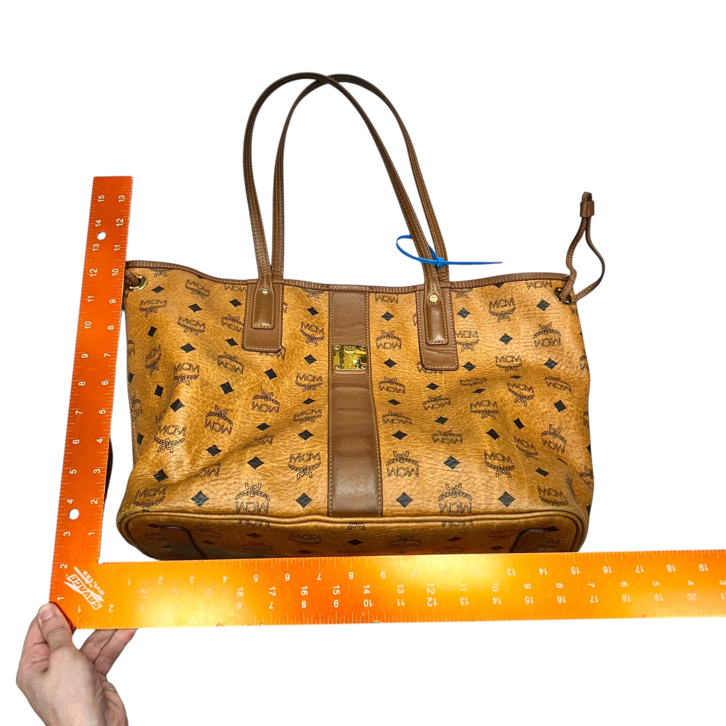 Tote Luxury Designer By Mcm, Size: Medium