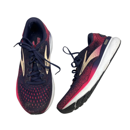 Shoes Athletic By Brooks In Blue & Red, Size: 8.5