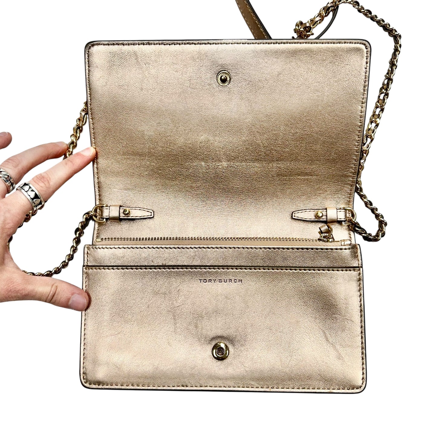 Crossbody Designer By Tory Burch, Size: Small