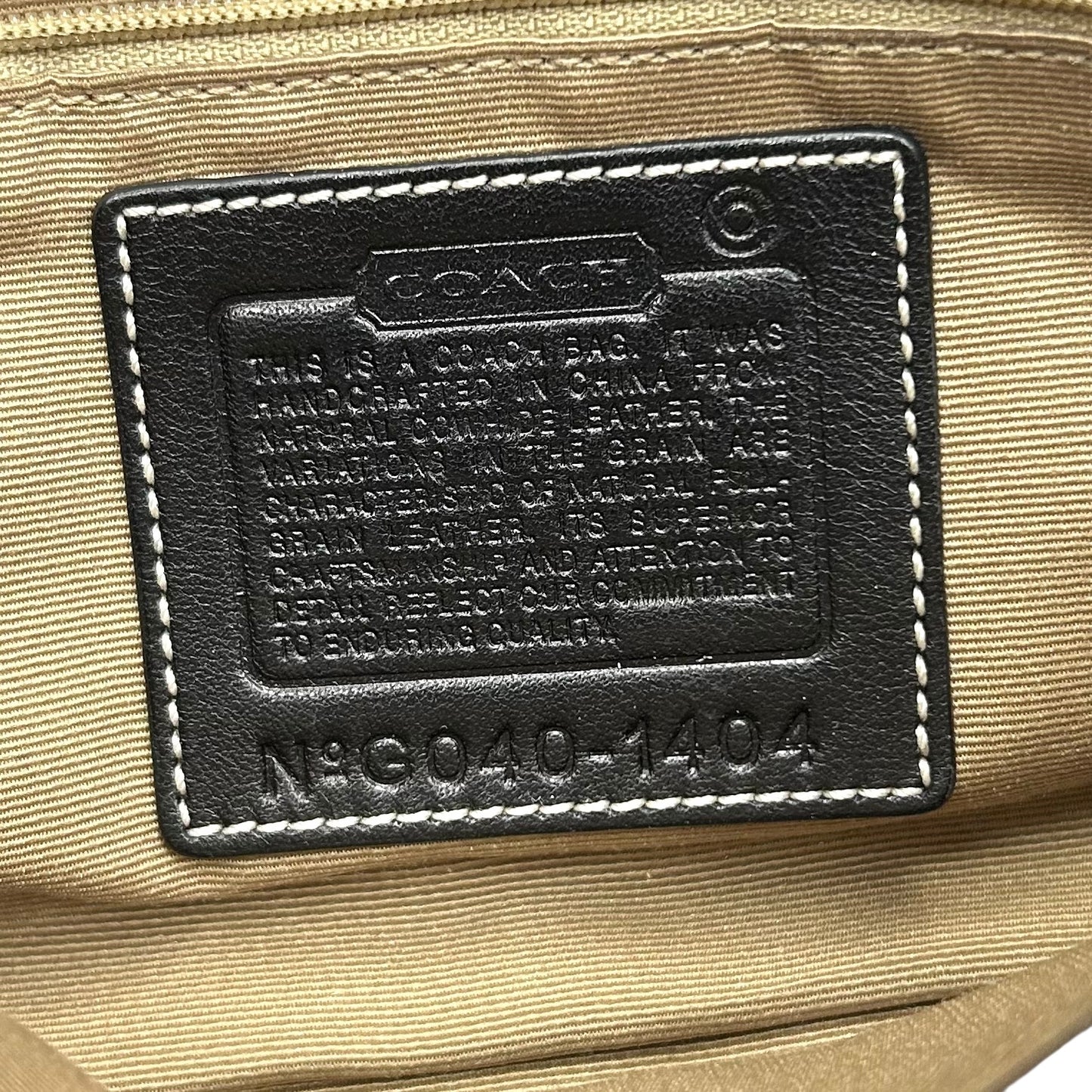 Crossbody Designer By Coach, Size: Small