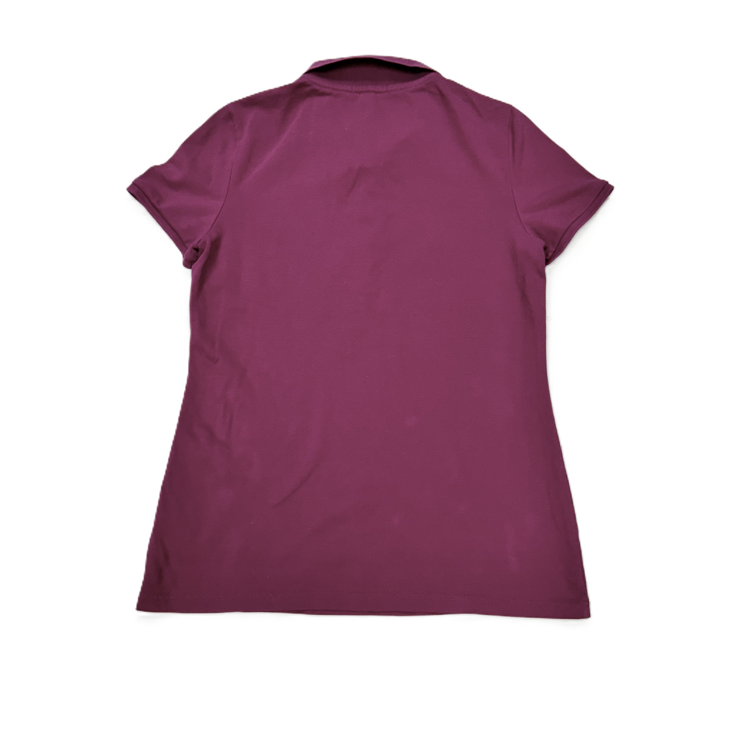 Purple Top Short Sleeve Designer By Burberry, Size: S