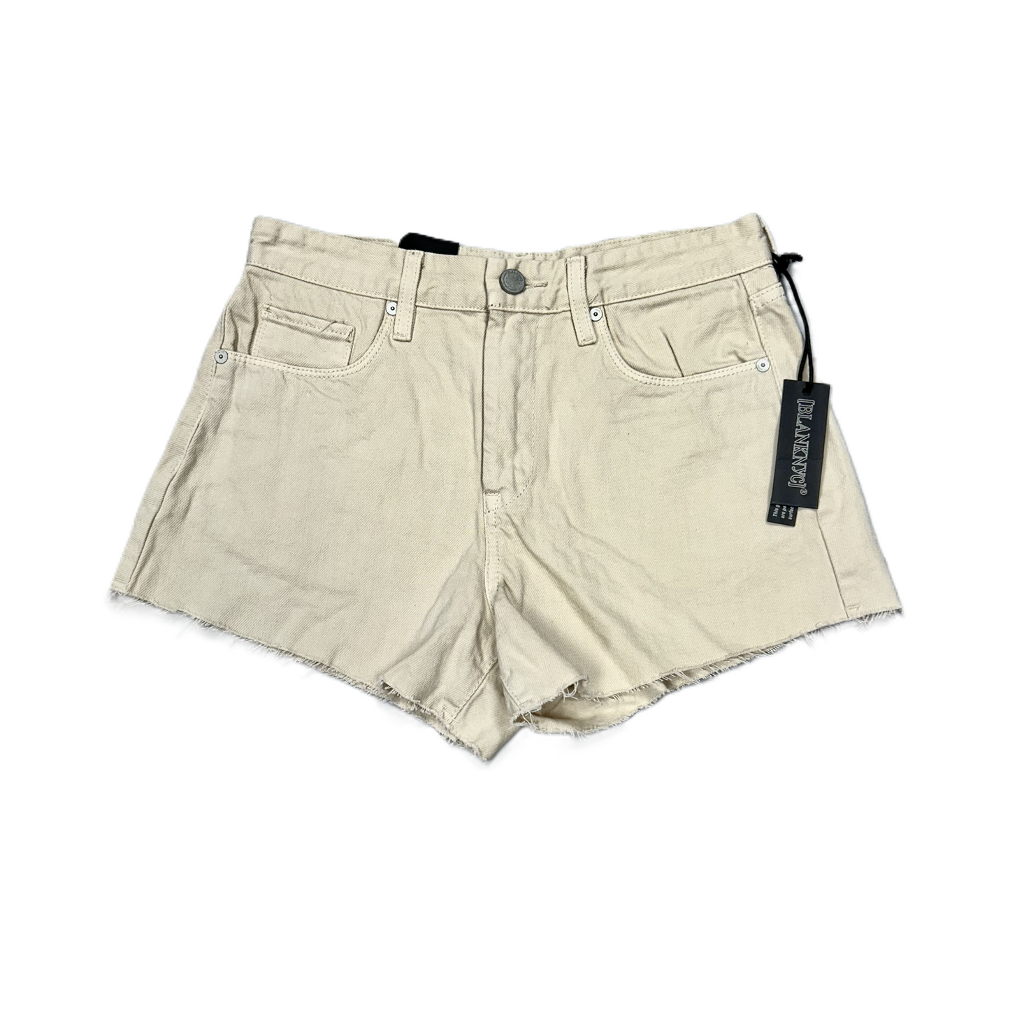 Cream Denim Shorts By Blanknyc, Size: 4