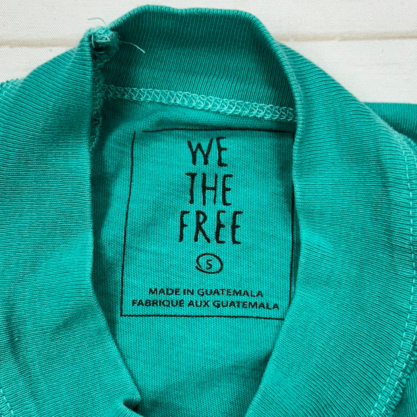 Teal Top Long Sleeve By We The Free, Size: S