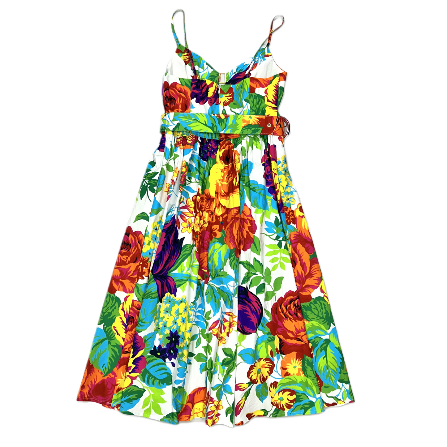 Floral Print Dress Party Midi By Ldt, Size: 4