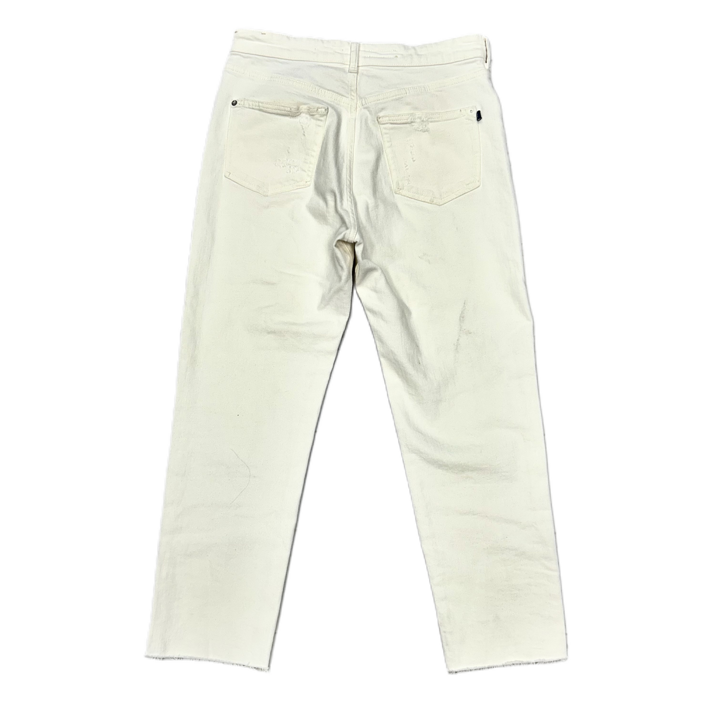 White Denim Jeans Straight By Pilcro, Size: 6