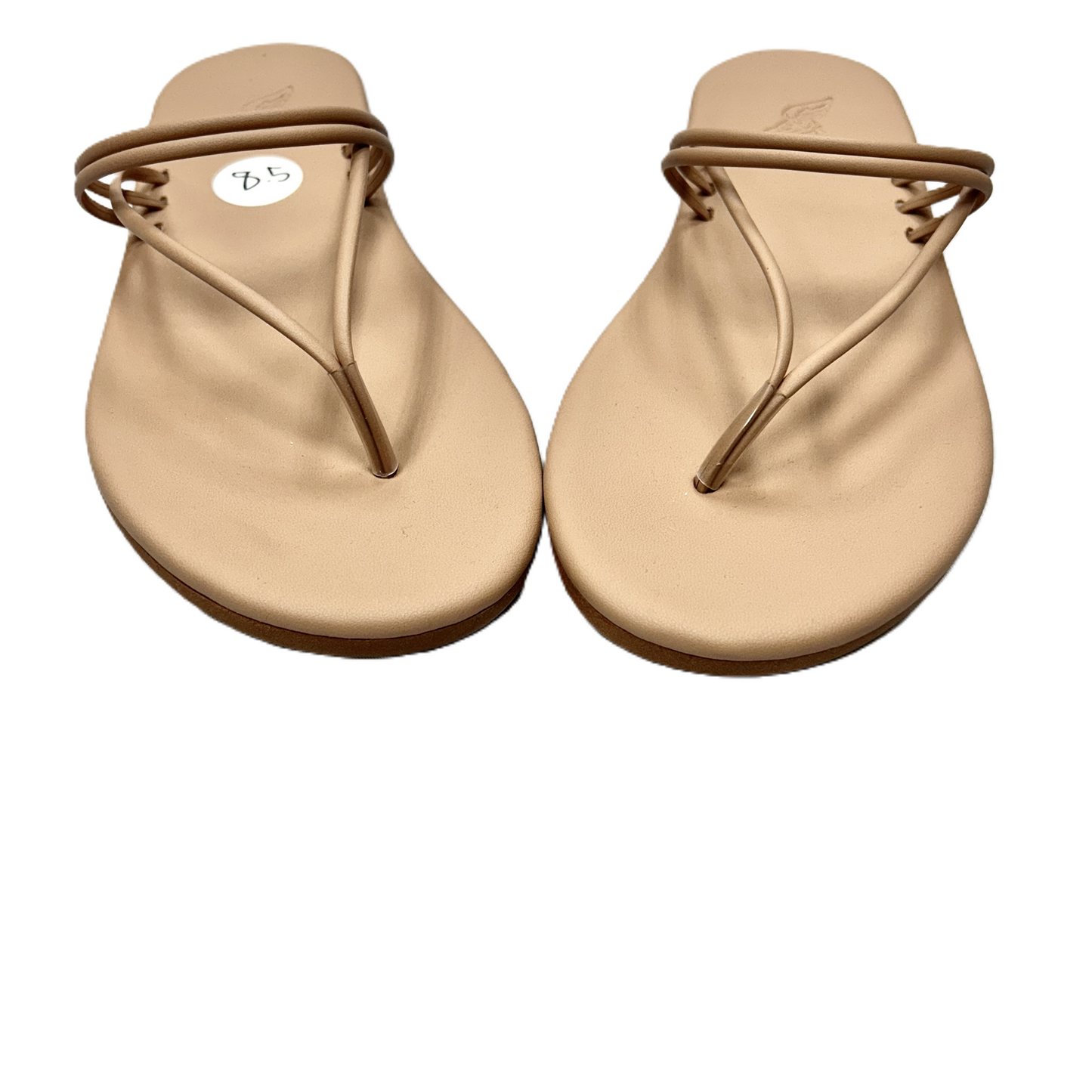 Tan Sandals Flip Flops By Ancient Greek Sandals, Size: 8.5