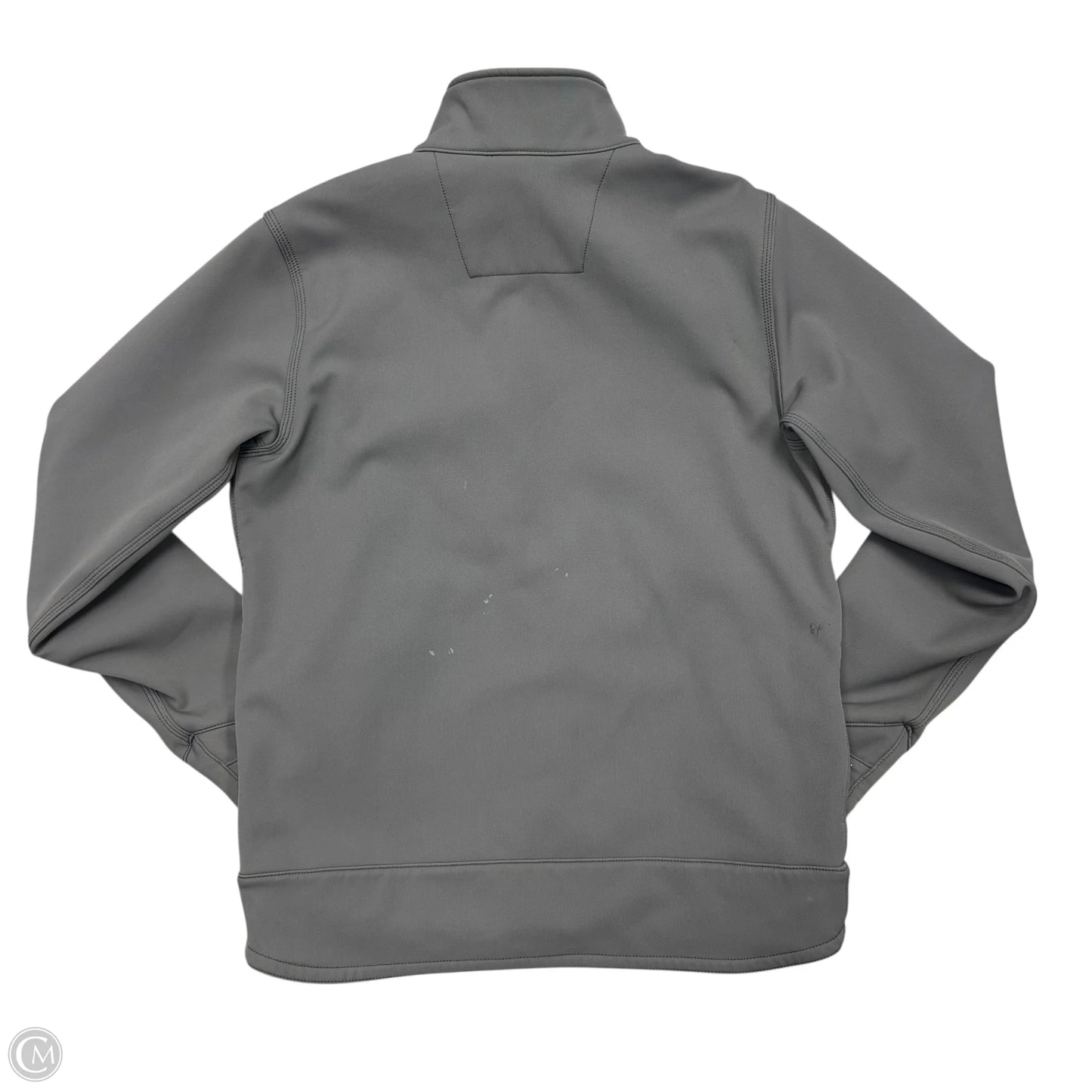 Coat Raincoat By Carhartt In Grey, Size: M