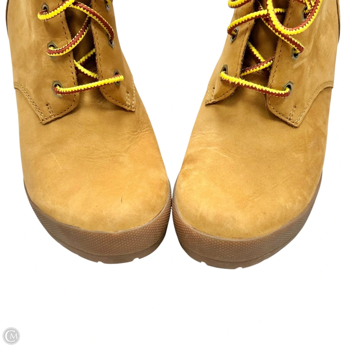 Boots Ankle Heels By Timberland In Brown, Size: 6.5