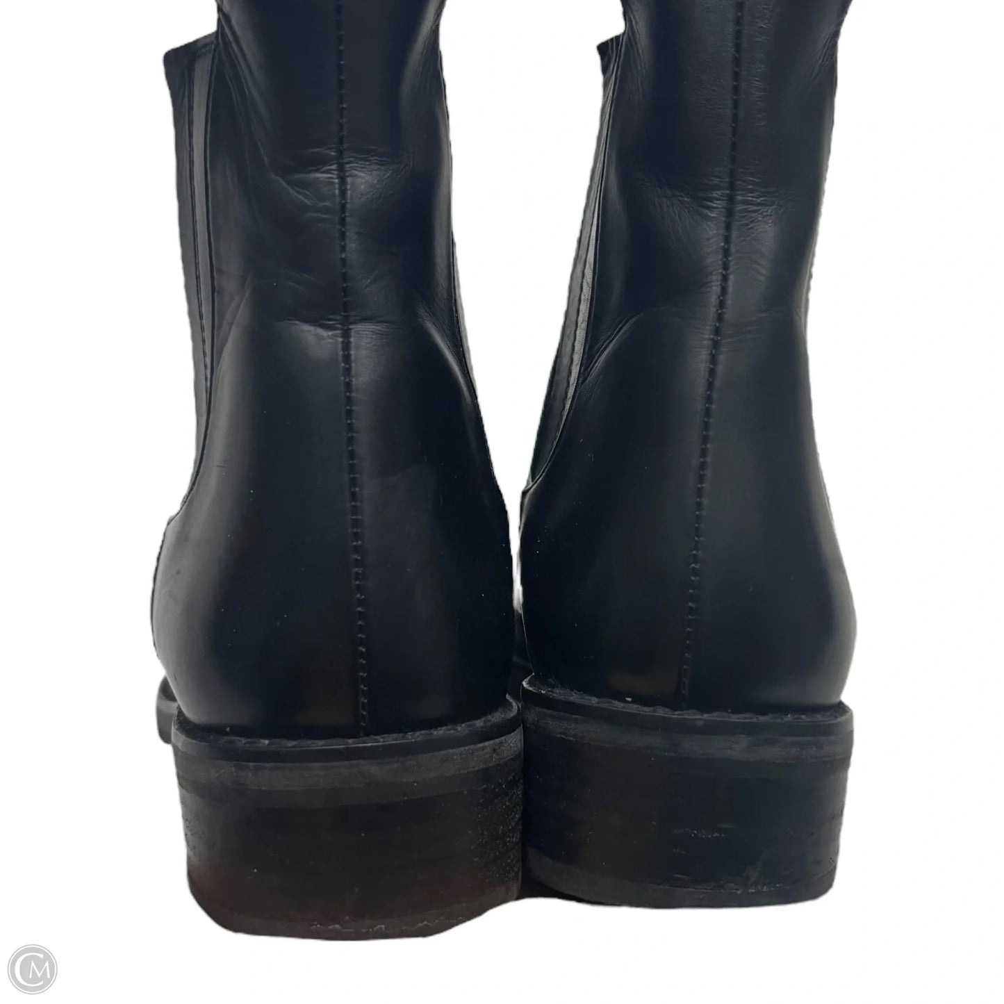 Boots Designer By Stuart Weitzman In Black, Size: 7.5