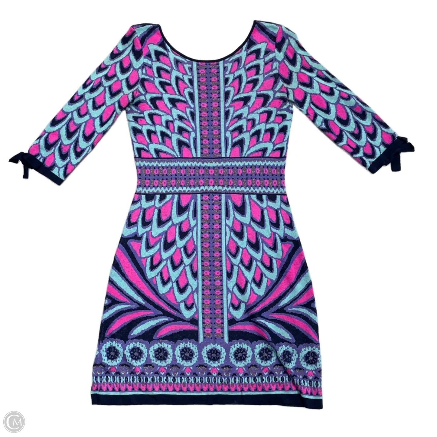 Dress Designer By Lilly Pulitzer In Blue & Pink, Size: Xs