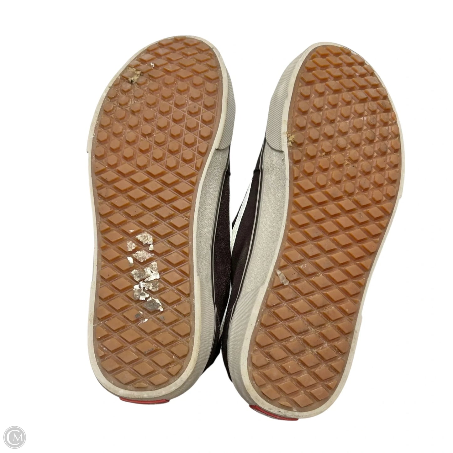 Shoes Sneakers By Vans In Brown, Size: 11