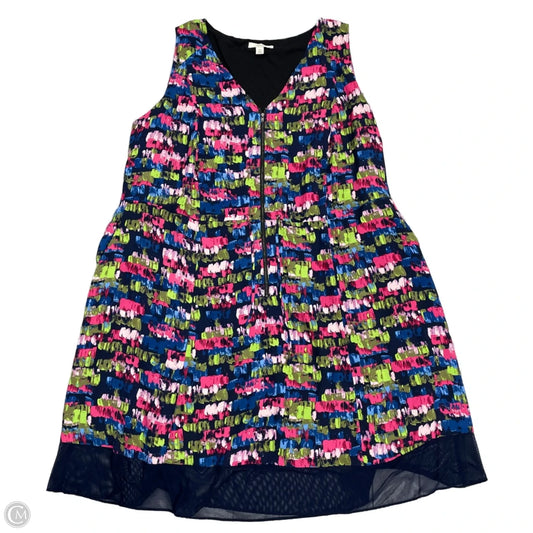 Dress Party Midi By Sejour In Green & Pink, Size: 3x