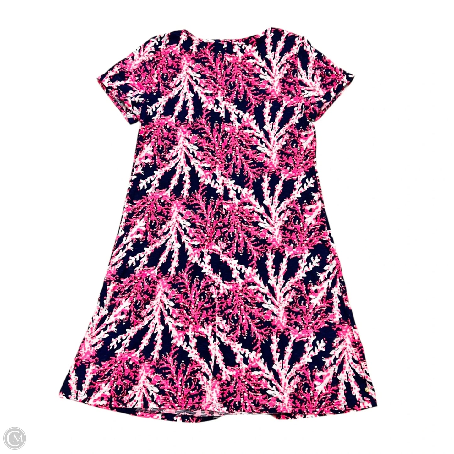 Dress Designer By Lilly Pulitzer In Blue & Pink, Size: M