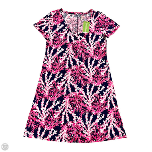 Dress Designer By Lilly Pulitzer In Blue & Pink, Size: M