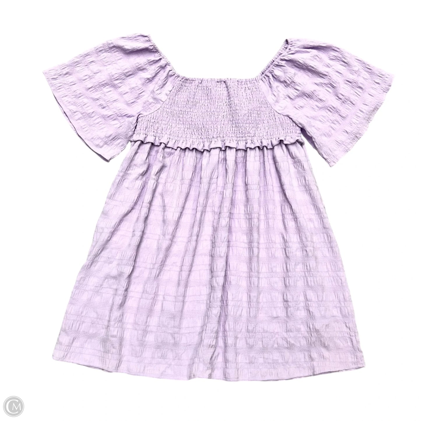 Dress Party Short By Clothes Mentor In Purple, Size: 3x