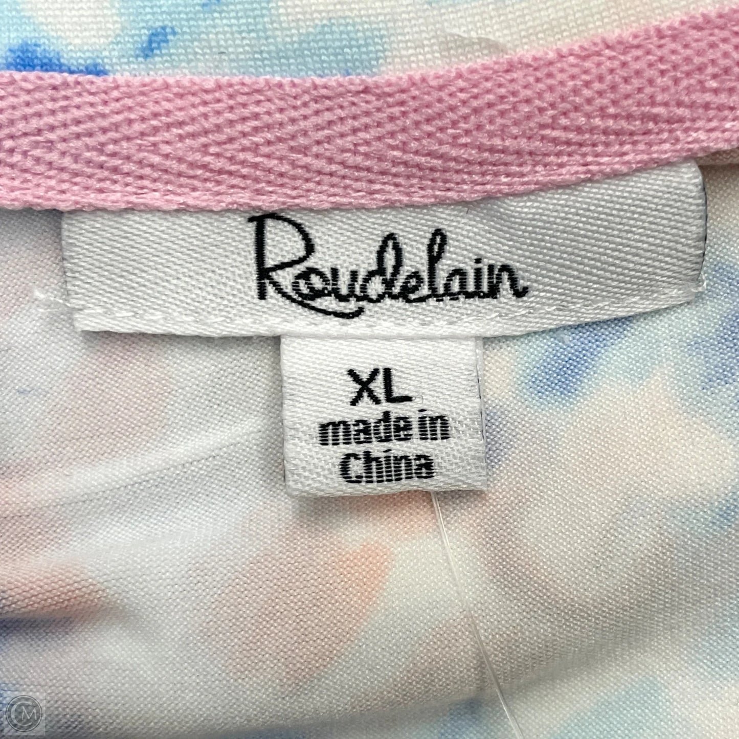 Top 2pc Short Sleeve By Roudelain In Tie Dye Print, Size: Xl