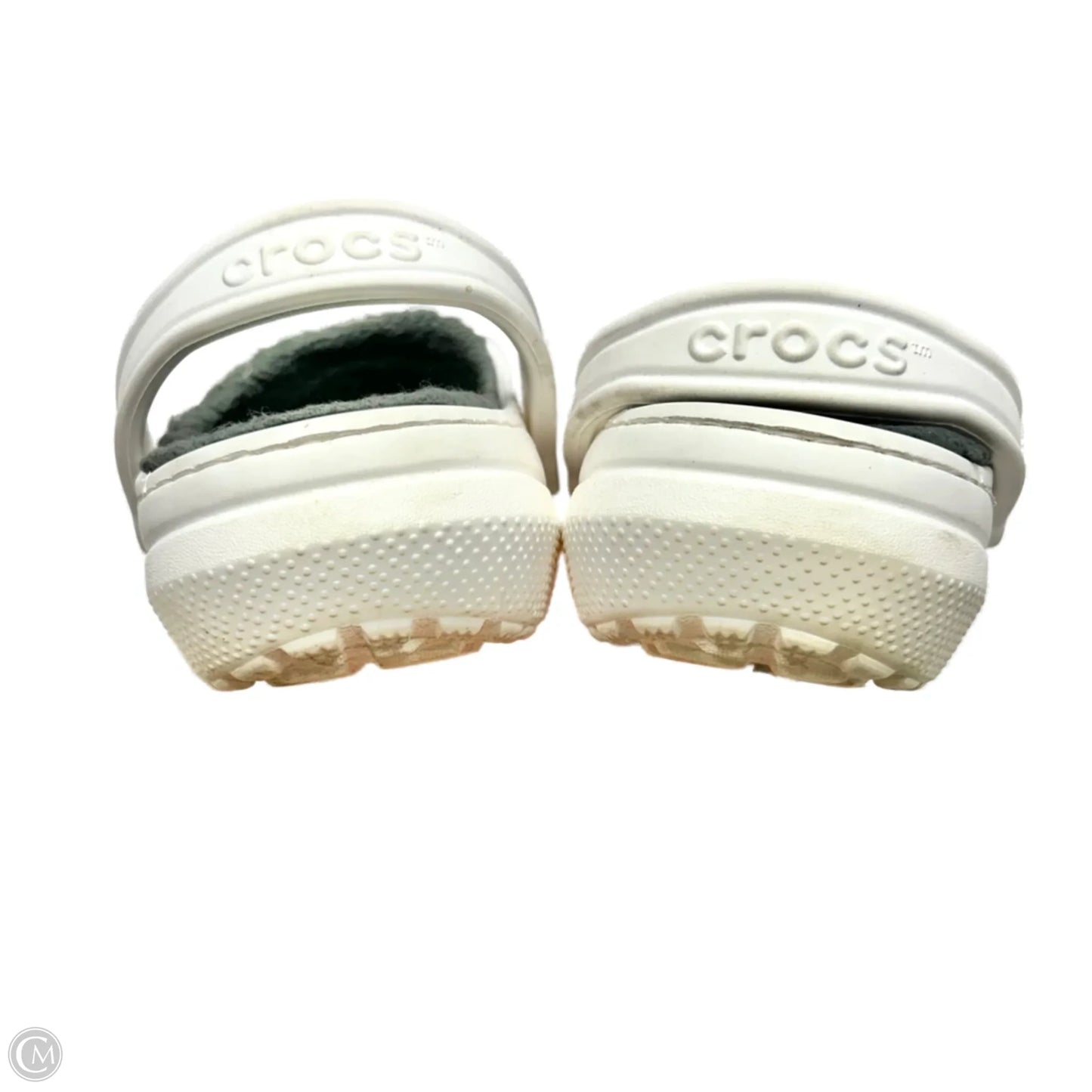 Sandals Sport By Crocs In White, Size: 10