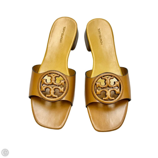 Shoes Designer By Tory Burch In Tan, Size: 7.5