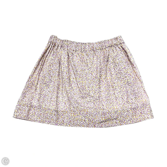 Skirt Mini & Short By J. Crew In Floral Print, Size: S