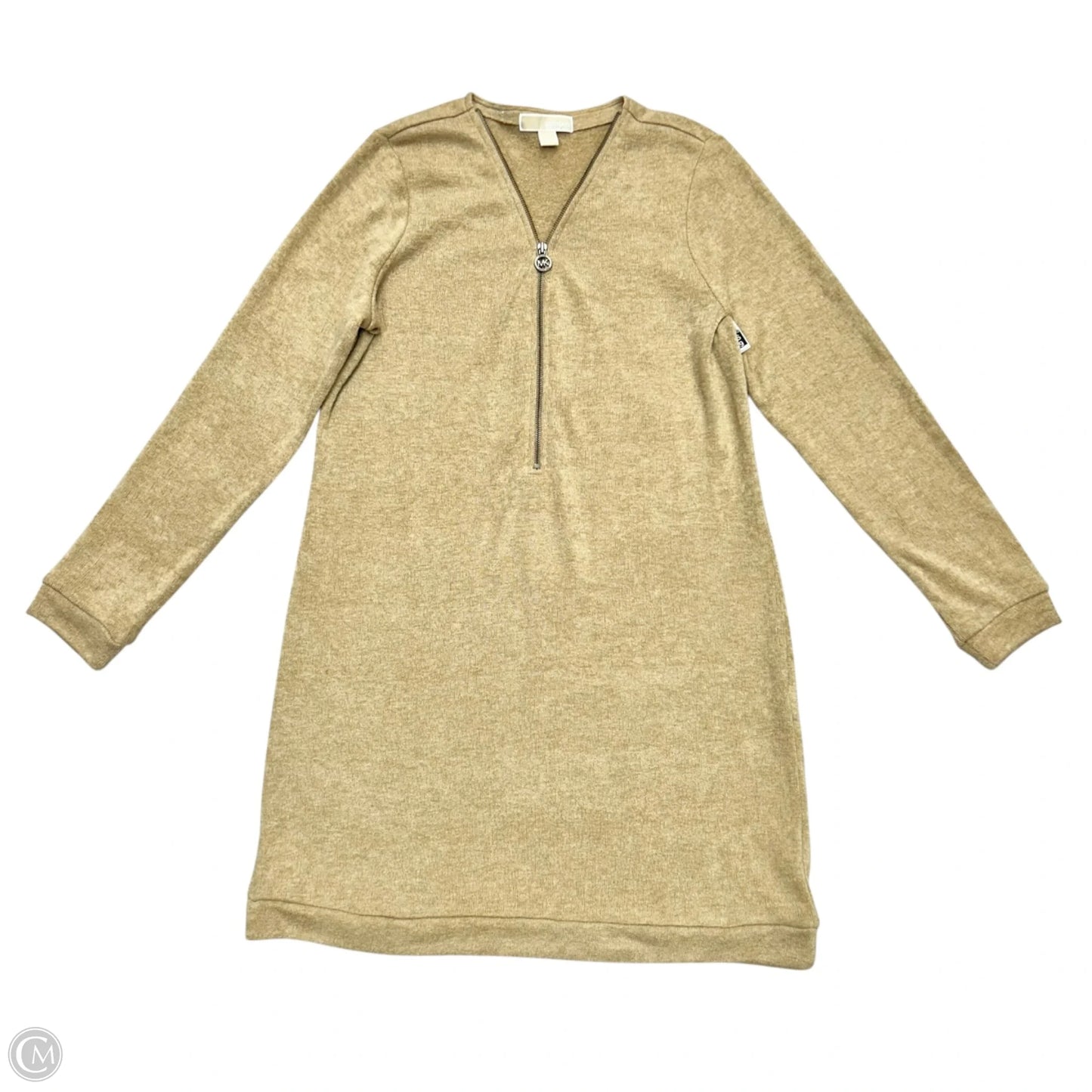Dress Work By Michael By Michael Kors In Tan, Size: Xl