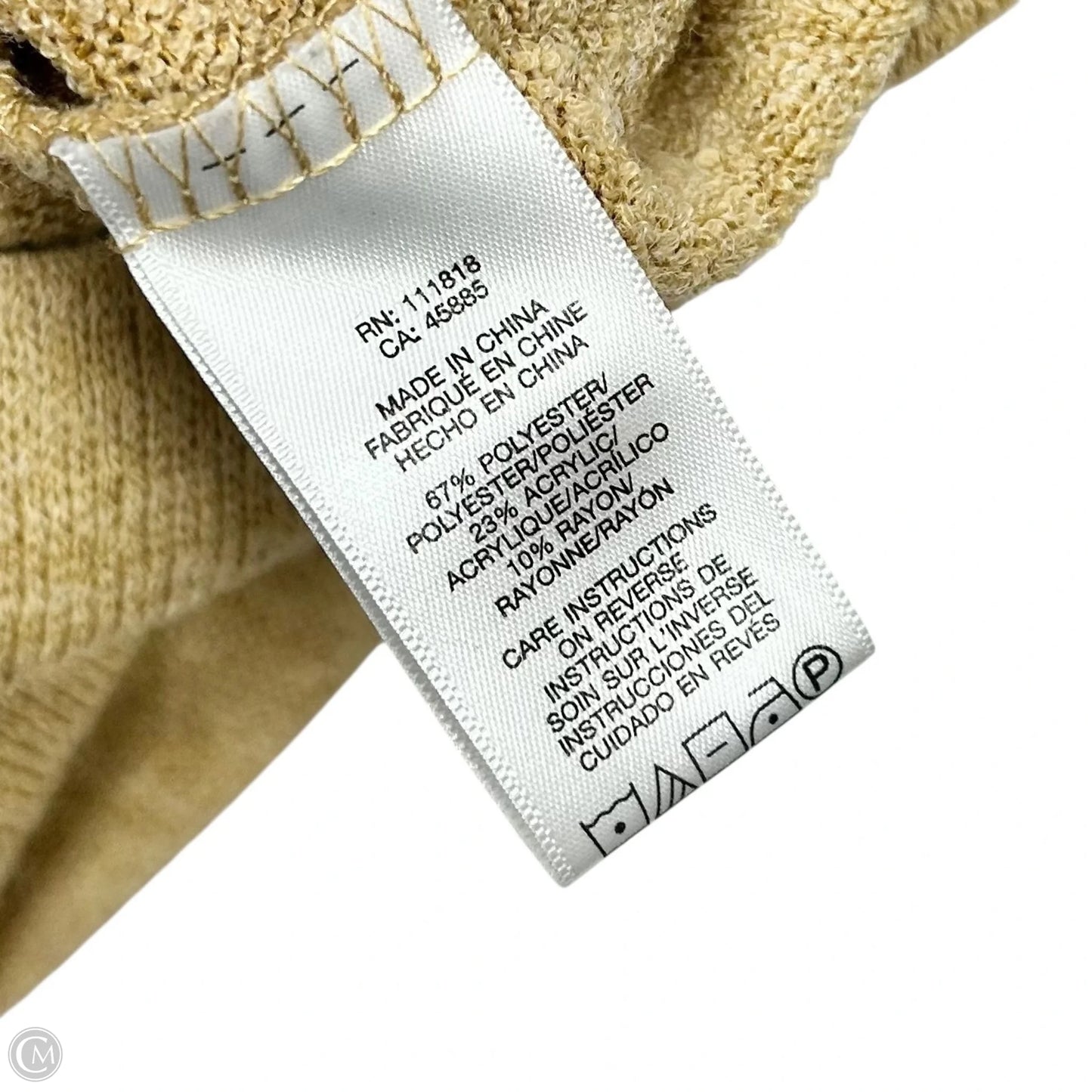 Dress Work By Michael By Michael Kors In Tan, Size: Xl