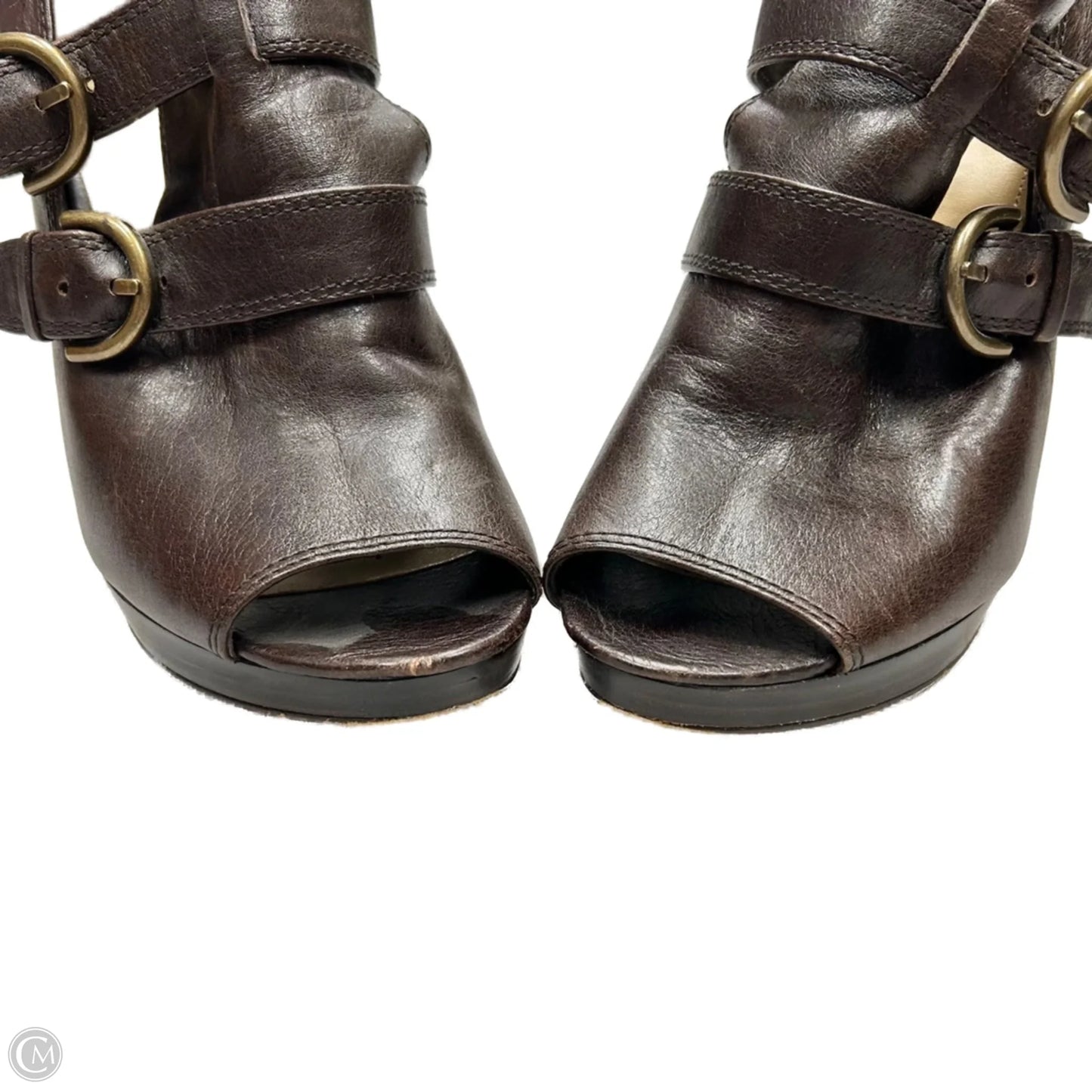 Shoes Designer By Coach In Brown, Size: 8.5