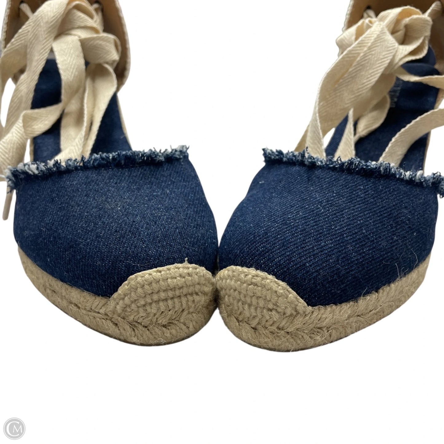 Shoes Heels Wedge By Soludos In Blue, Size: 9