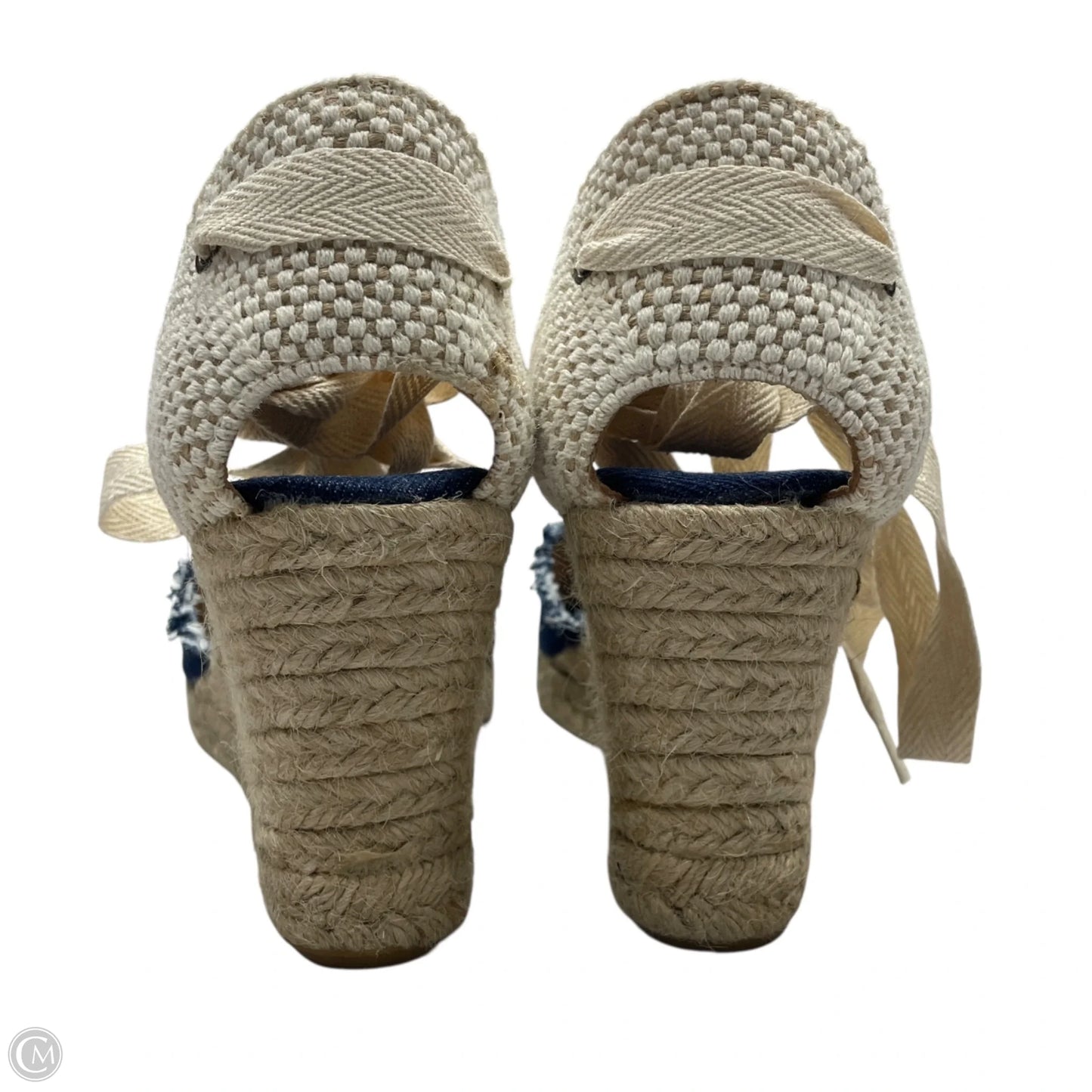 Shoes Heels Wedge By Soludos In Blue, Size: 9