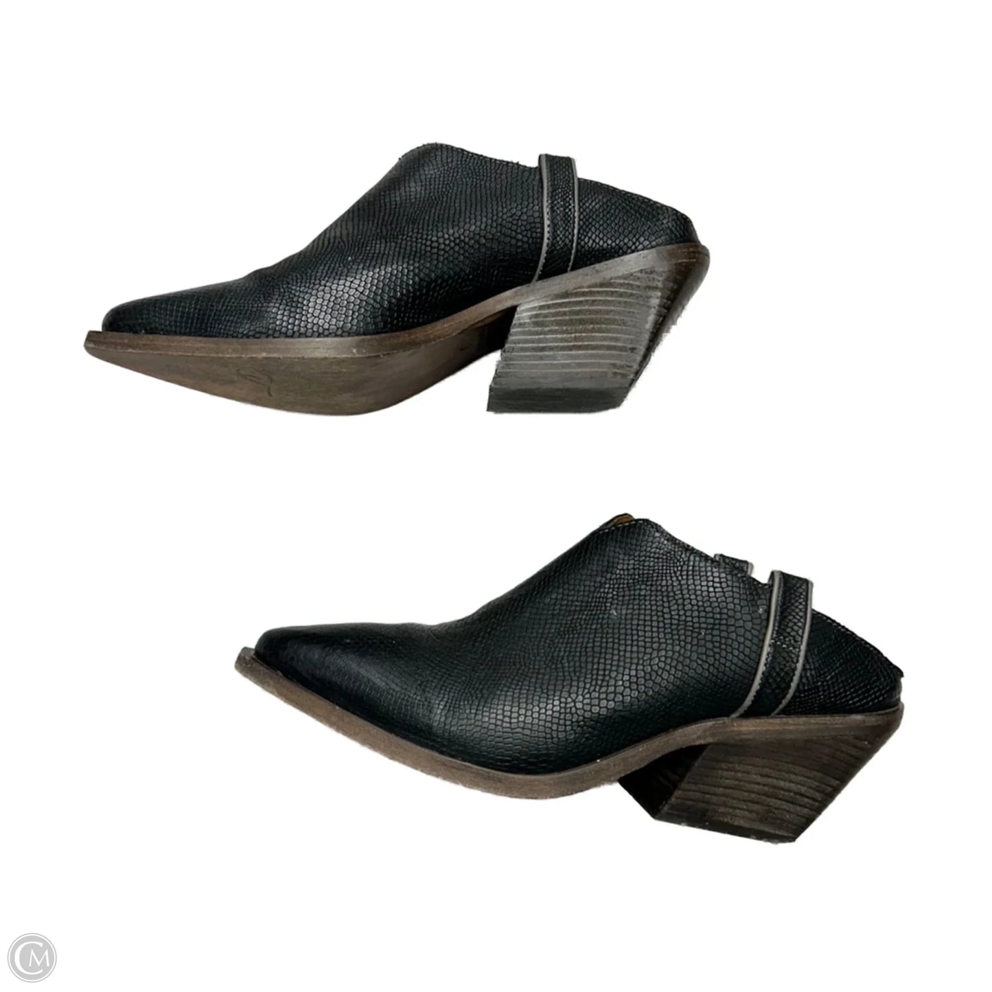 Boots Ankle Heels By Free People In Black, Size: 9.5