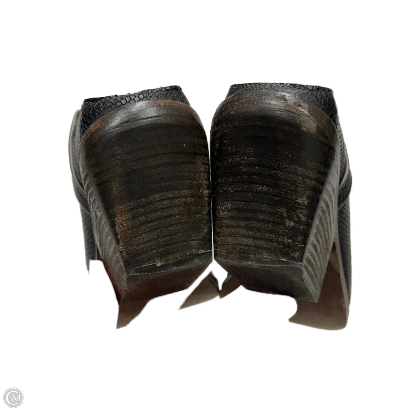 Boots Ankle Heels By Free People In Black, Size: 9.5