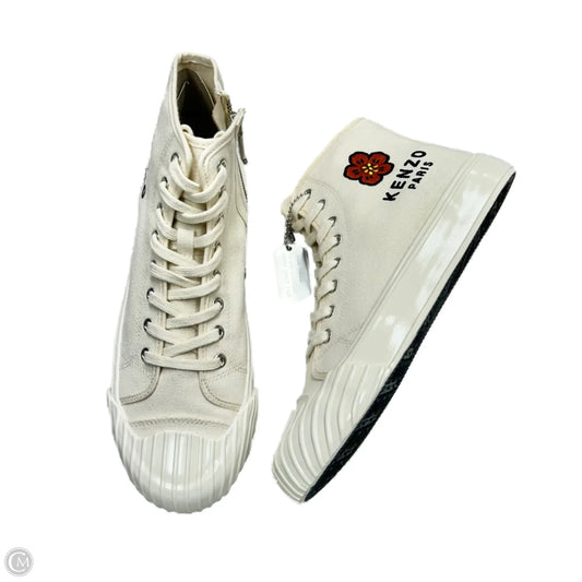 Shoes Sneakers By Kenzo In Cream, Size: 8.5