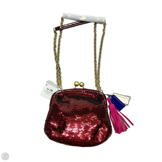 Crossbody Designer By Coach, Size: Small