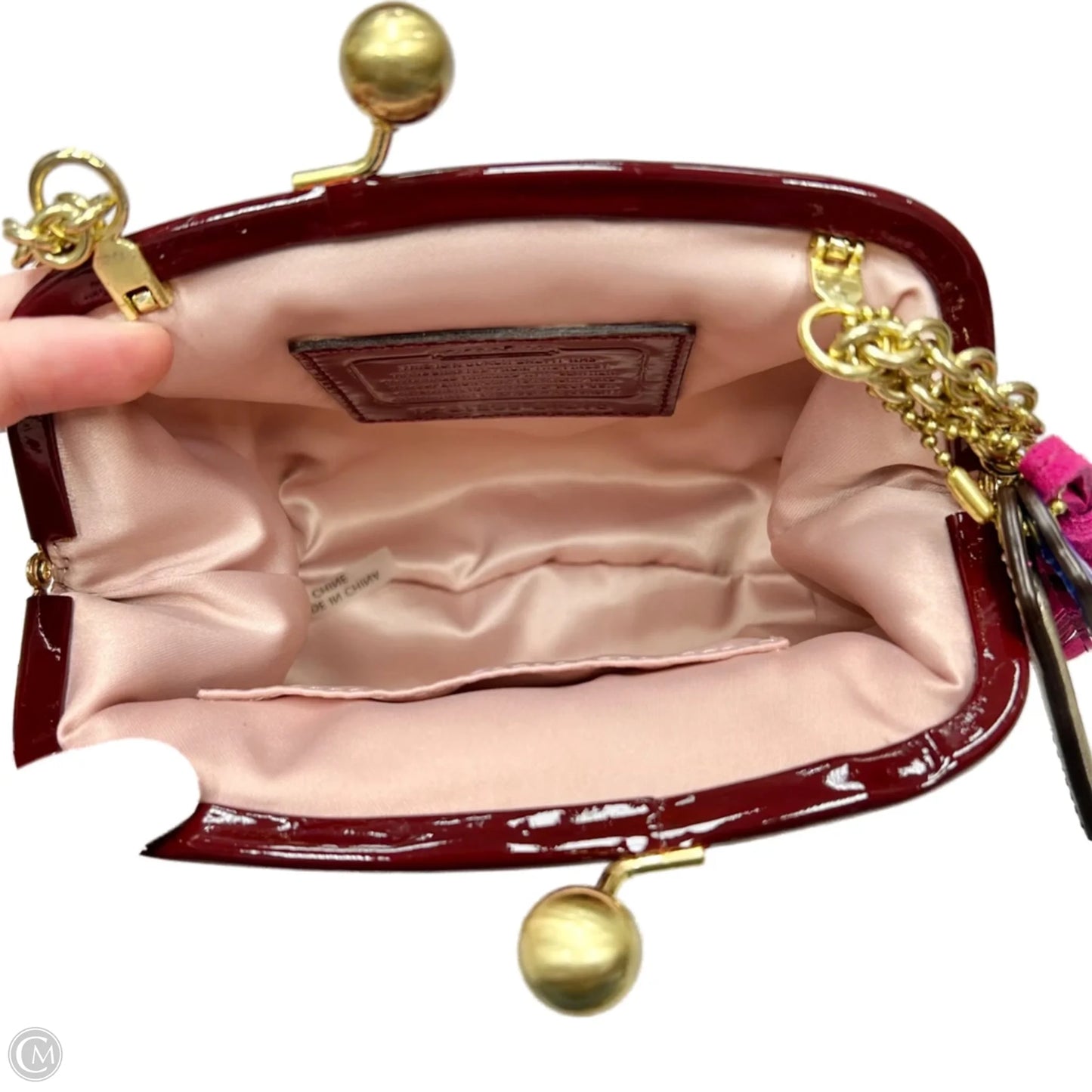 Crossbody Designer By Coach, Size: Small