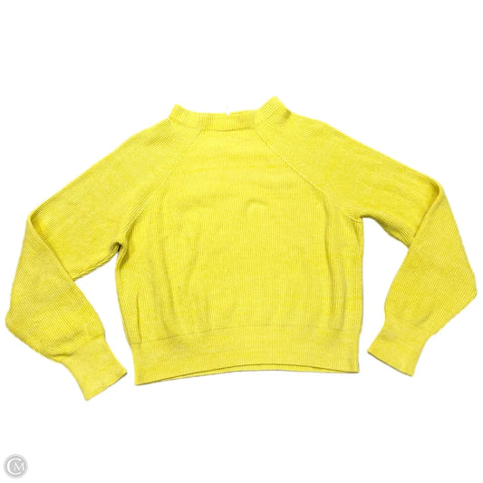 Sweater By Free People In Yellow, Size: Xl