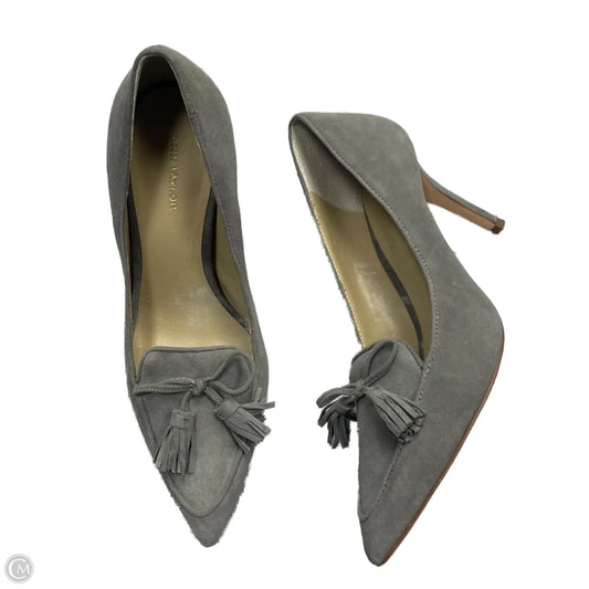 Shoes Heels Stiletto By Ann Taylor In Grey, Size: 6.5