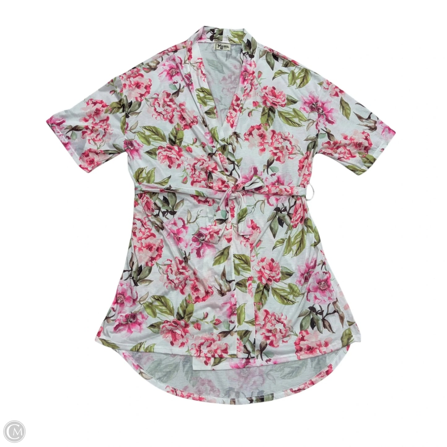 Robe By Show Me Your Mumu In Green & Pink, Size: Osfm